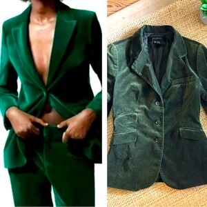 Stunning Green Forest Blazer